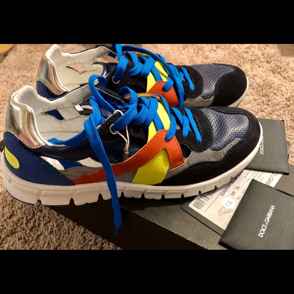 NWT Dolce & Gabbana Sneakers Men’s 9 US